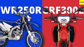 WR250R vs CRF300L Which Is Best For You [upl. by Erine244]