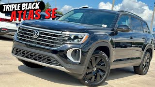 2024 VW Atlas SE In Deep Black Peal Has An Executive Vibe Packed With Luxury and Technology [upl. by Knorring]