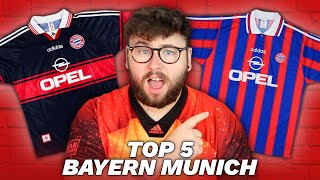 TOP 5 BAYERN MUNICH KITS EVER [upl. by Odette103]