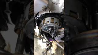 KLX 110 kickstart slipping not engaging problem and fix [upl. by Sucirdor]