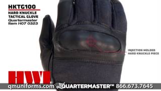 HWI Gear Hard Knuckle Tactical Gloves at Quartermaster [upl. by Arten782]