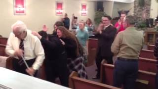 Pentecostal Holy Ghost outpouring [upl. by Weitzman]