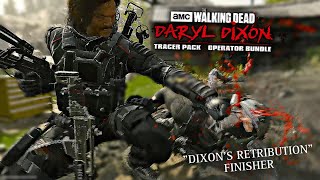 “Dixon’s Retribution” Finishing Move Showcase  Daryl Dixon Operator Bundle  TWD x COD MW3 Season 6 [upl. by Justina]