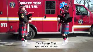 Quapaw Tribe FireEMS Bagpipers [upl. by Rama705]