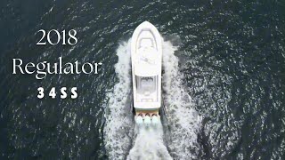 2018 Regulator 34SS  Blue Top Yachting [upl. by Oiratno]