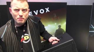 NEW RCF Evox 5 amp Evox 8 at ProlightSound 2014 [upl. by Tebazile]