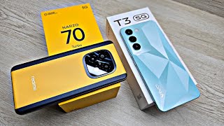 Narzo 70 Turbo 5G vs Vivo T3 5G  Which Should You Buy [upl. by Nylauqcaj38]