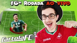 LIVE DICAS 16 RODADA  CARTOLA FC 2018 [upl. by Cassaundra]