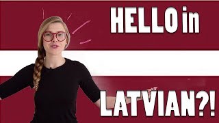 LATVIAN GREETINGS PART 1  IRREGULAR LATVIAN LESSON [upl. by Sirromal]