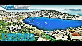 Microsoft Flight Simulator 2020  Lesbos  Greece part32 [upl. by Aliban249]