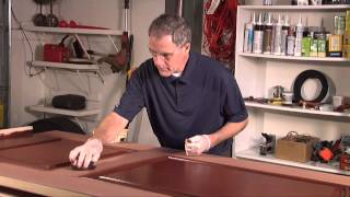 How to Stain Fiberglass Doors [upl. by Skees]