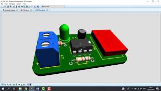 14 Proteus PCB  Visualización 3d Parte 1 [upl. by Alauqahs]