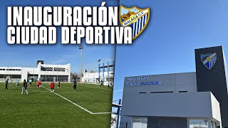 VISITA a la NUEVA CIUDAD DEPORTIVA FUNDACIÓN MÁLAGA CF [upl. by Shere657]