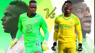 Edouard Mendy Vs André Onana• Saves 2022 HD 1080i [upl. by Yblek]