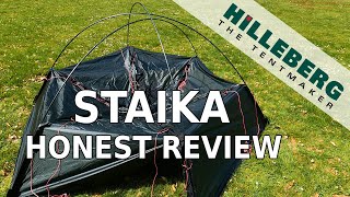 Hilleberg Staika Tent  Honest Review [upl. by Airetnohs]