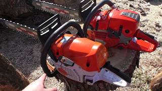 Husqvarna 572 vs Stihl 462 Detailed Comparison [upl. by Trauner330]