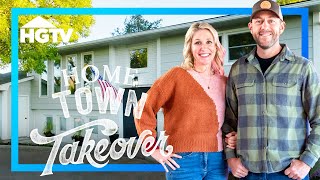 A Football Coach’s ULTIMATE Home Makeover  Home Town Takeover  HGTV [upl. by Melvin]