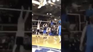 Daenan Gyimah Kofi Bounce UCLA VOLLEYBALL Throwback BYU Match [upl. by Auqenat861]