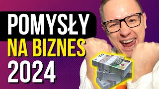 🚀 TOP 5 PEWNE Pomysły na Biznes Online ✨ 2024 [upl. by Hillery844]