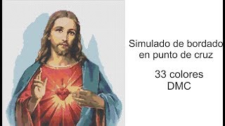 🧵🪡 SAGRADO CORAZON DE JESUS software PTK alfa1 [upl. by Ticknor]