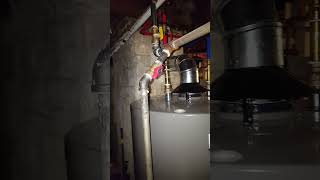 Gas Hot Water Tank Replacement Completed80Gal [upl. by Rudie609]