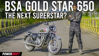 Is the BSA Gold Star 650 Worth ₹299 Lakh in 2024  PowerDrift [upl. by Ymot]