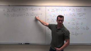 Calculus 2 Lecture 67 Evaluating Limits of Indeterminate Forms [upl. by Anaj]