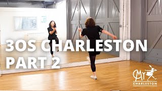 How to Dance 30s Charleston Part 2  MyCharleston [upl. by Siurtemed582]