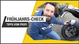 FrühjahrsCheck Motorrad I Tipps vom Profi I Ride smart – sichere Fahrt [upl. by Ydrah396]