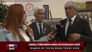 Ahıska Türklerini Anma Sergisi ERÜde Açıldı [upl. by Assyram753]