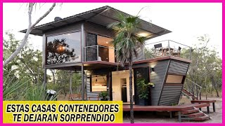 Casa Contenedores En Serio Puedo Tener una Hermosa Casa usando Contenedores marino Casa Container [upl. by Retsek]