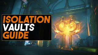 Warframe Tier 12amp3 Isolation Vaults amp Their Secrets  How To Run Them [upl. by Duer]