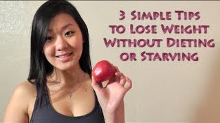 How to Lose Weight Fast Without Dieting  3 Simple Tips [upl. by Amluz]