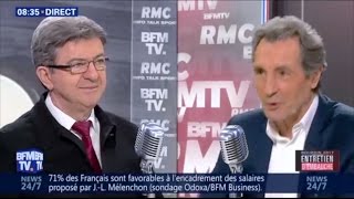 JEANLUC MÉLENCHON INVITÉ DE BOURDIN DIRECT  BourdinDirect [upl. by Safir]