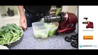 What is the difference between cold press juicing and centrifugal juicing  Appliances Online [upl. by Mikahs]