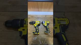 Drill vs impact driver part 1 DCD778 vs DCF887 [upl. by Petite]