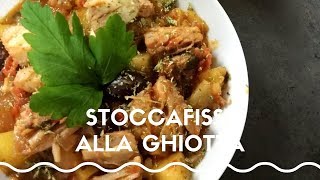 Stoccafisso alla ghiotta  Piscistoccu  Ricette calabresi [upl. by Rochkind]