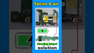 shorts tecno 6 air charging jumper solution [upl. by Fennessy]