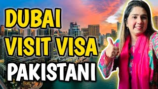 Dubai Visit Visa for Pakistani  Visa Approval for Indians  UAE Visit Visa Update 2024 [upl. by Brendis]