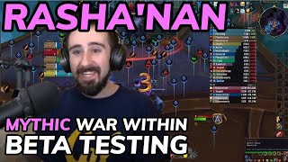 Mythic Rashanan War Within Raid Testing Boss 48 [upl. by Freedman597]