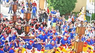 Corsa dei Ceri di Jessup 💙💛🖤❤️ [upl. by Eudo]