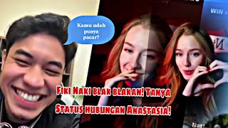 Salting Fiki Naki dan Anastasia Saling bertanya status hubungan [upl. by Anigal]