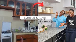 KITCHEN MAKEOVER 4 SUZYS HOMESTEAD  Kamukunji Shopping  Kitchen Transformation [upl. by Nora]