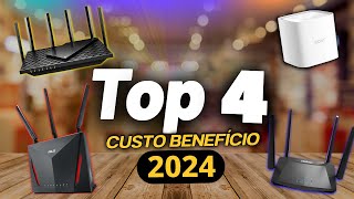 Qual Melhor ROTEADOR de 2024  Os 4 Melhores ROTEADOR WIFI de 2024 [upl. by Aggappera659]