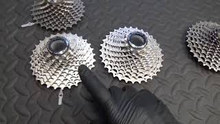 Shimano Dura Ace R9100 and Ultegra R8000 Cassettes [upl. by Amii]