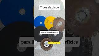 Como reconocer que disco usar para cada trabajo soldaduraindustrial viralshort soldadura [upl. by Raddie]