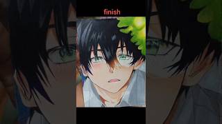 Drawing Oreki houtarou from hyouka fanart drawing hyouka freestyleart artwork viralshorts art [upl. by Files]