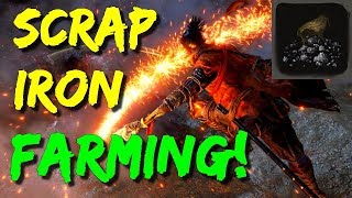 Sekiro  Easy Scrap Iron Farm [upl. by Grof]