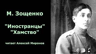 Михаил Зощенко quotИностранцыquot quot Хамствоquot [upl. by Einnob]