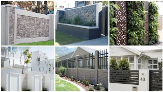 Beautiful wall fence designsModern fence design ideasfence design ideas [upl. by Moyra159]